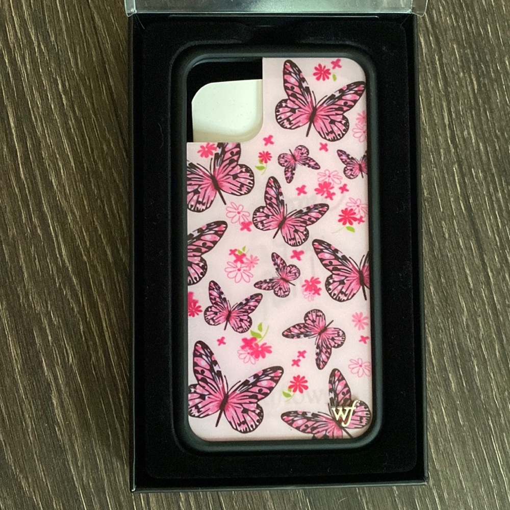 Pink Butterfly Iphone 11 Case